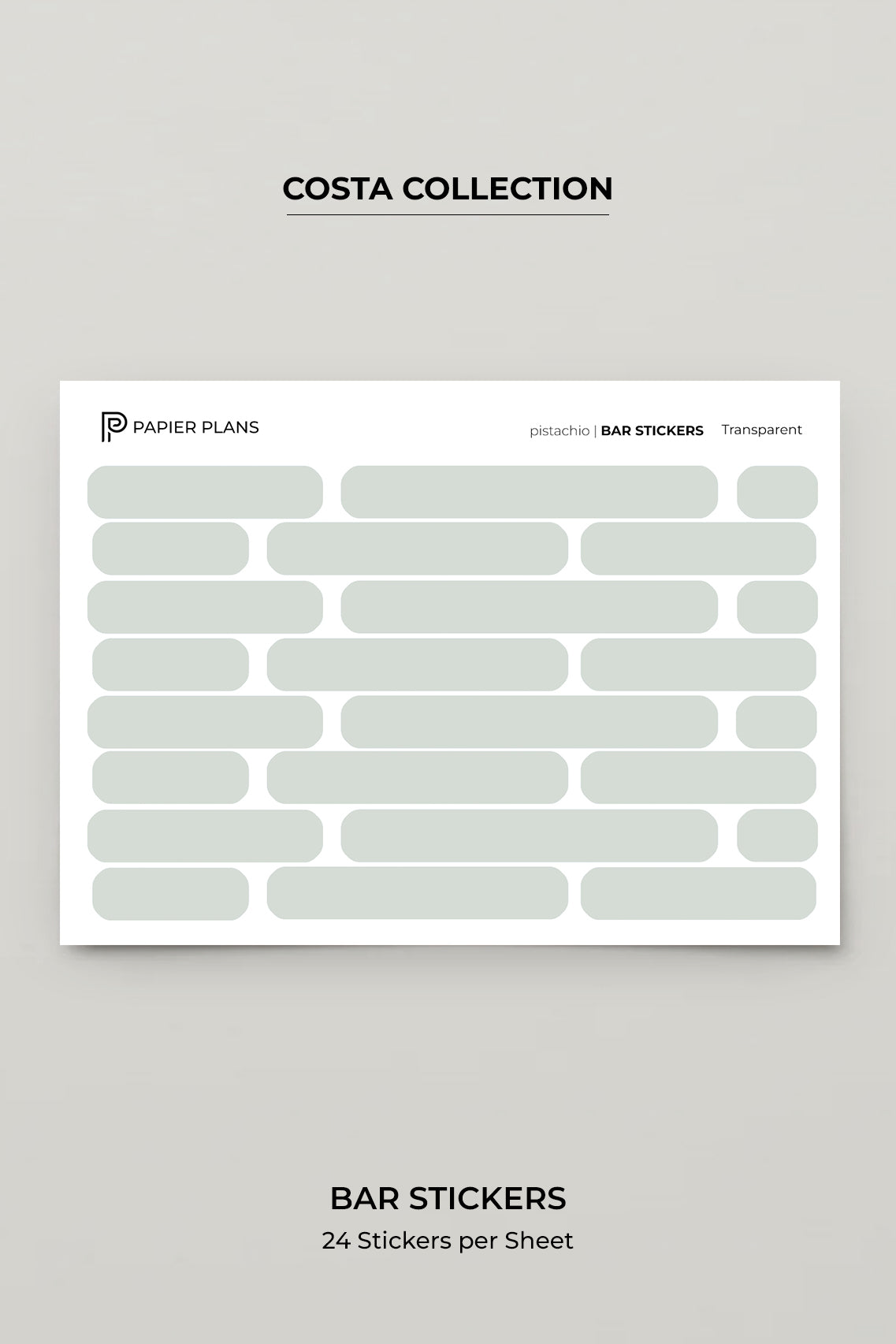 Bar stickers - Costa Collection