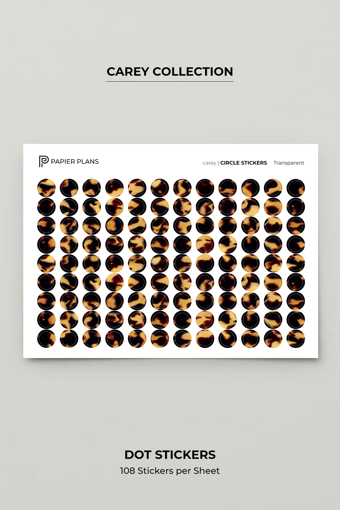 Dot Stickers - Carey Print