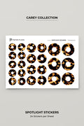 Spotlight Stickers - Carey Print