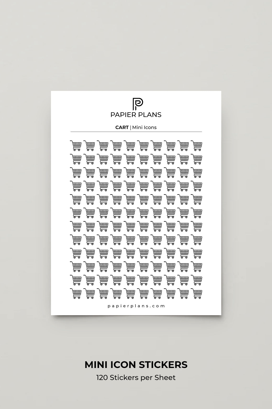 Mini Icons - Shopping Cart