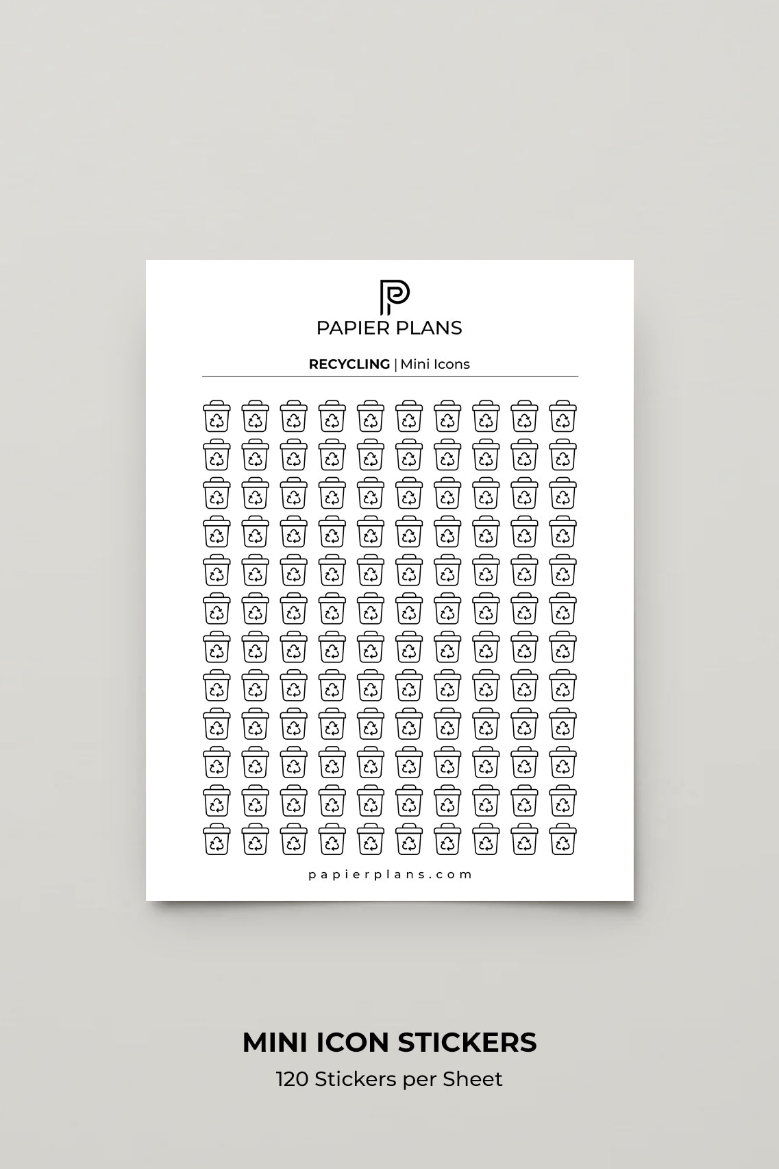 Mini Icons - Recycling
