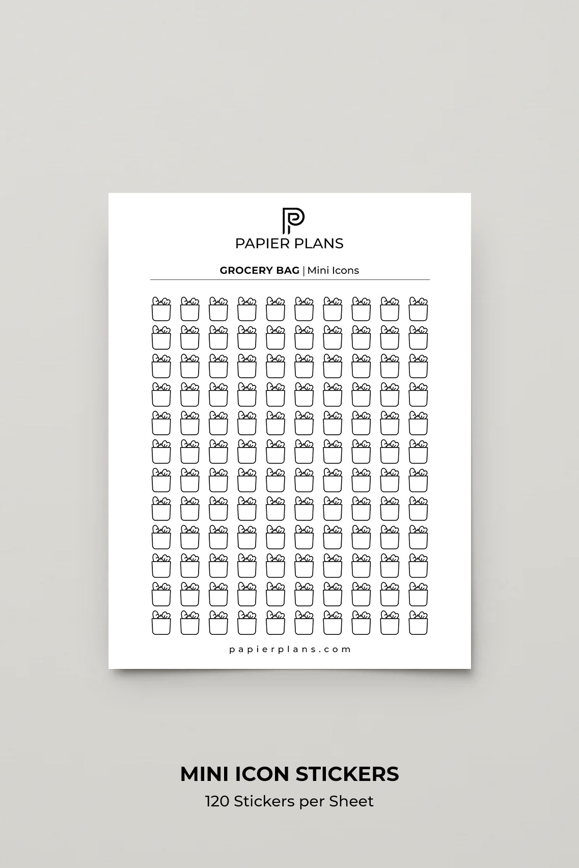 Mini Icons - Grocery
