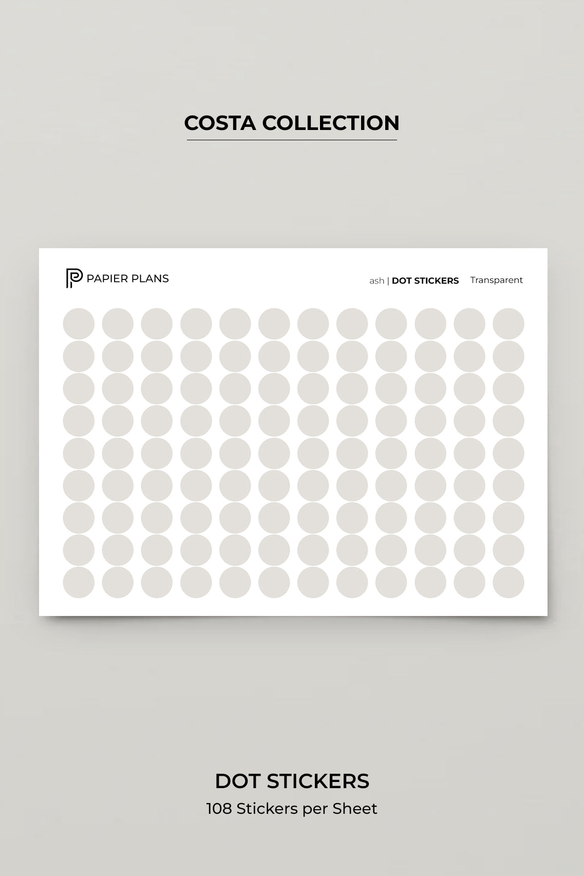 Dot stickers - Costa Collection