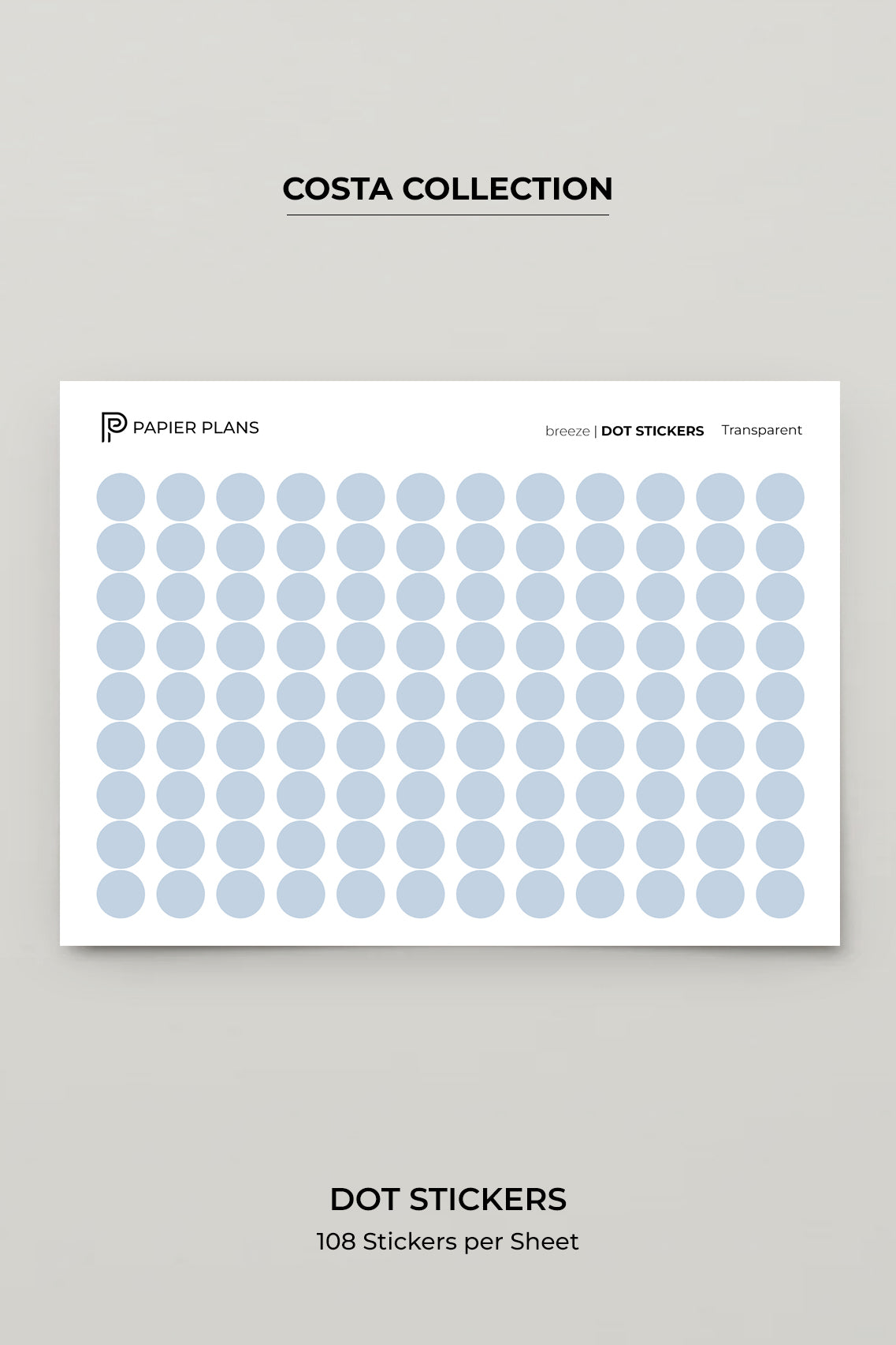 Dot stickers - Costa Collection
