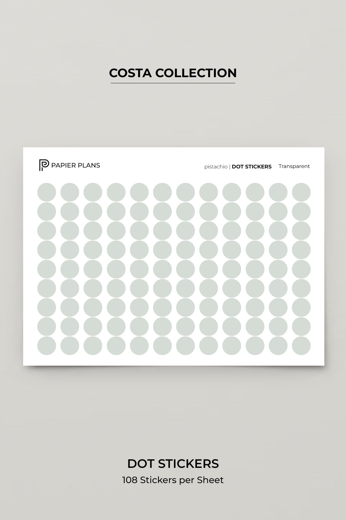 Dot stickers - Costa Collection