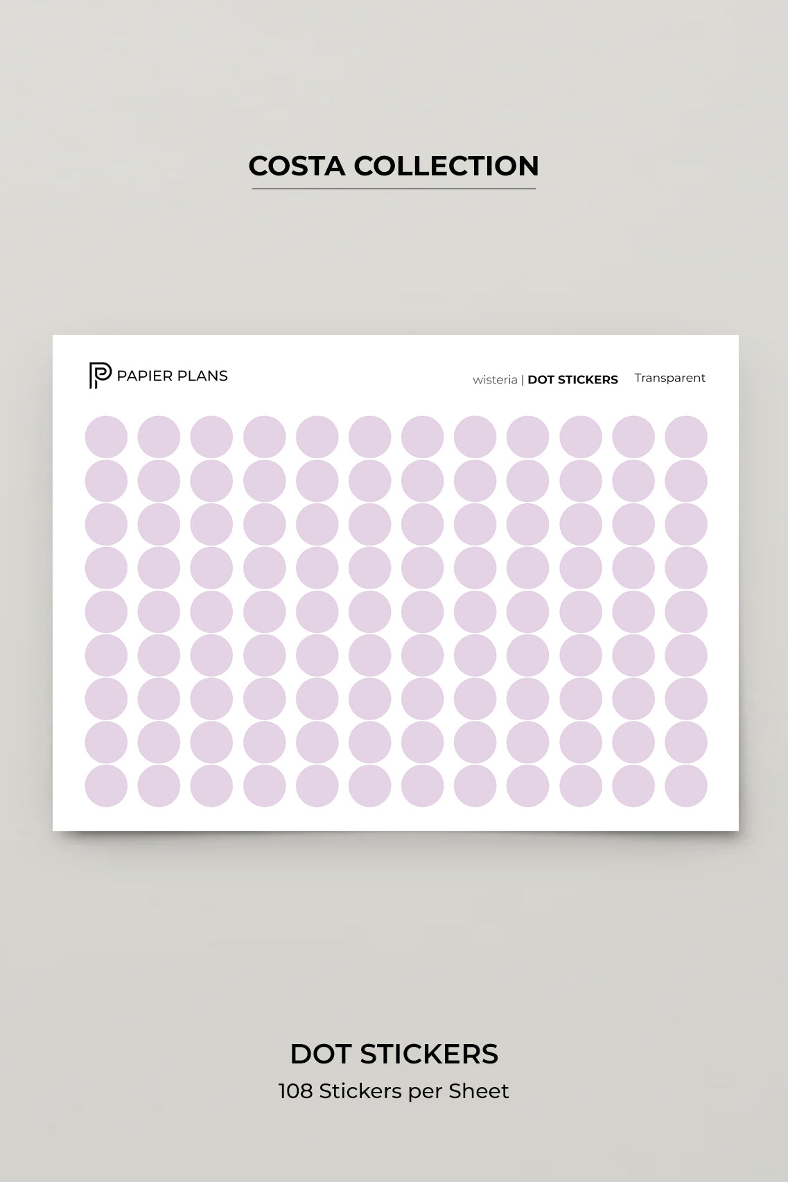 Dot stickers - Costa Collection