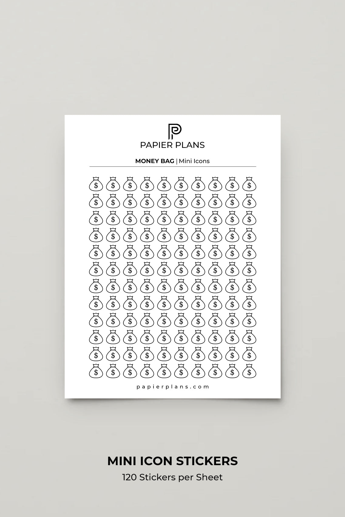 Mini Icons - Money Bag