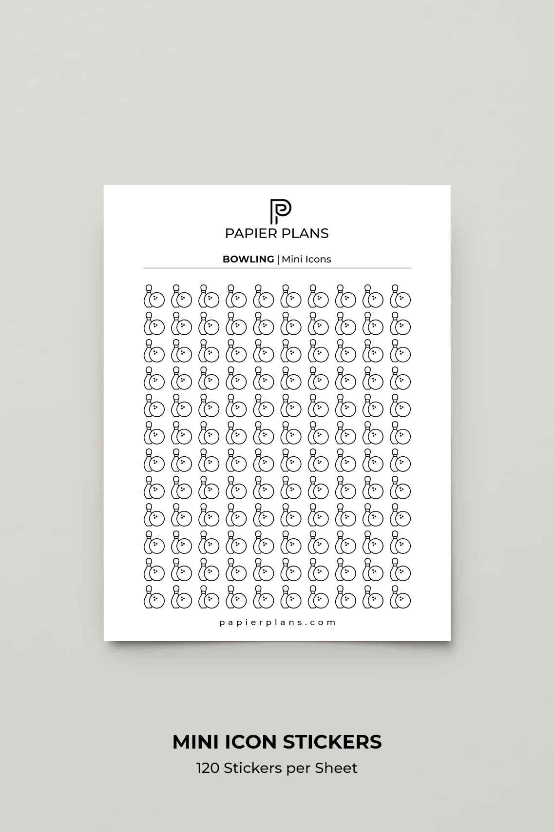 Mini Icons - Bowling