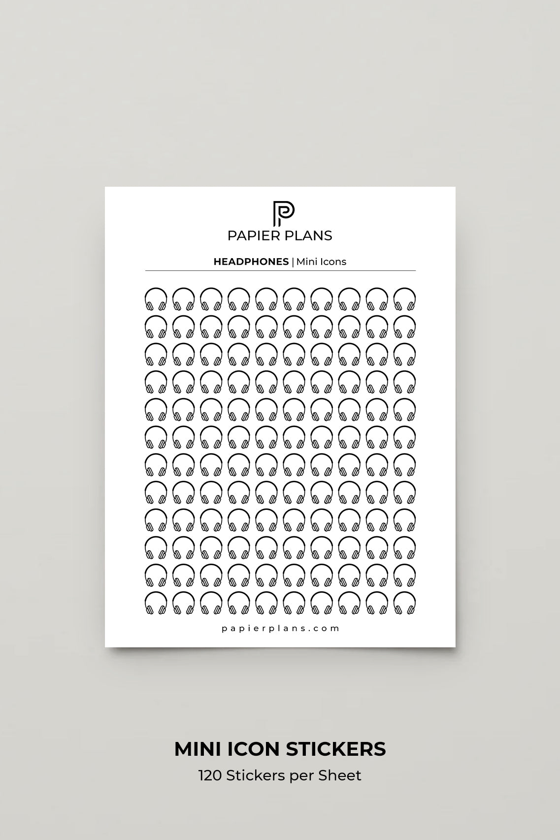 Mini Icons - Headphones