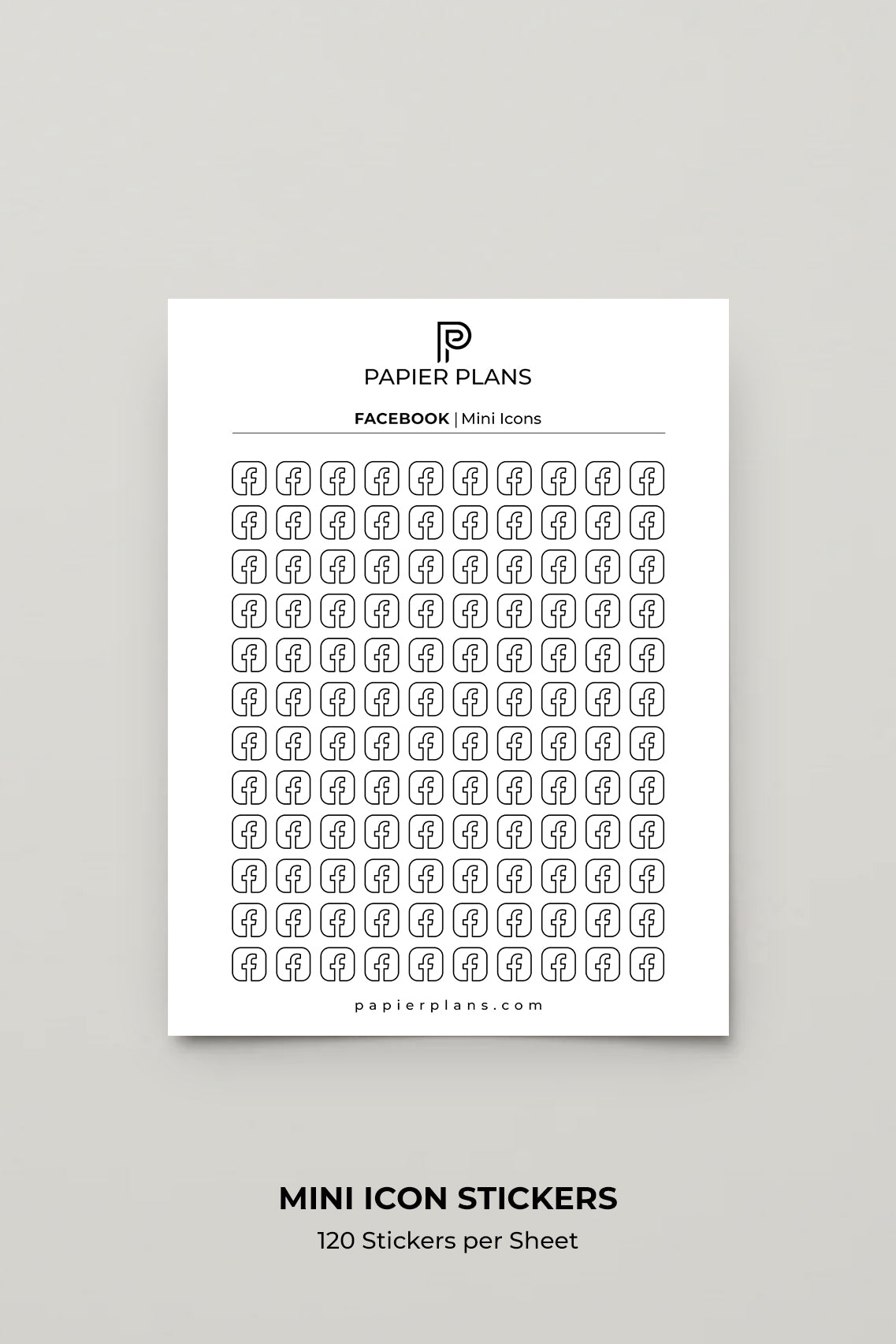 Mini Icons - Facebook