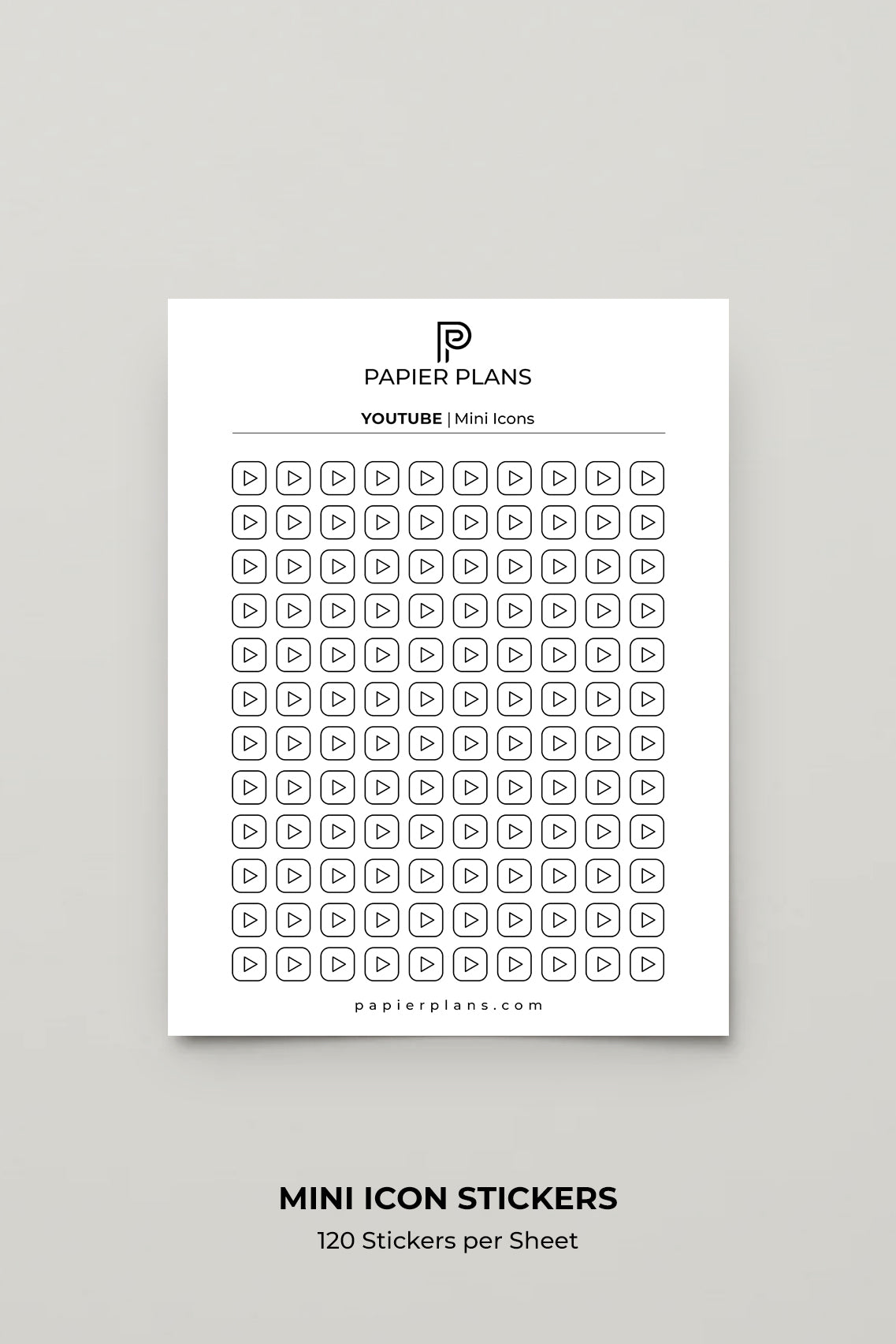 Mini Icons - Youtube