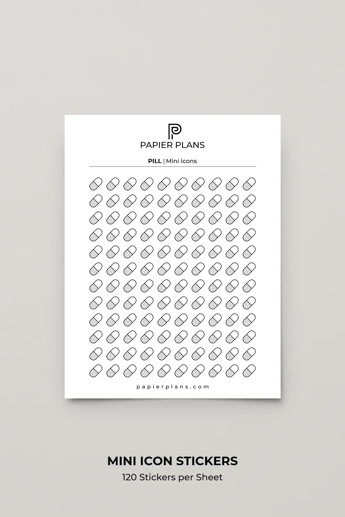 Mini Icons - Pill