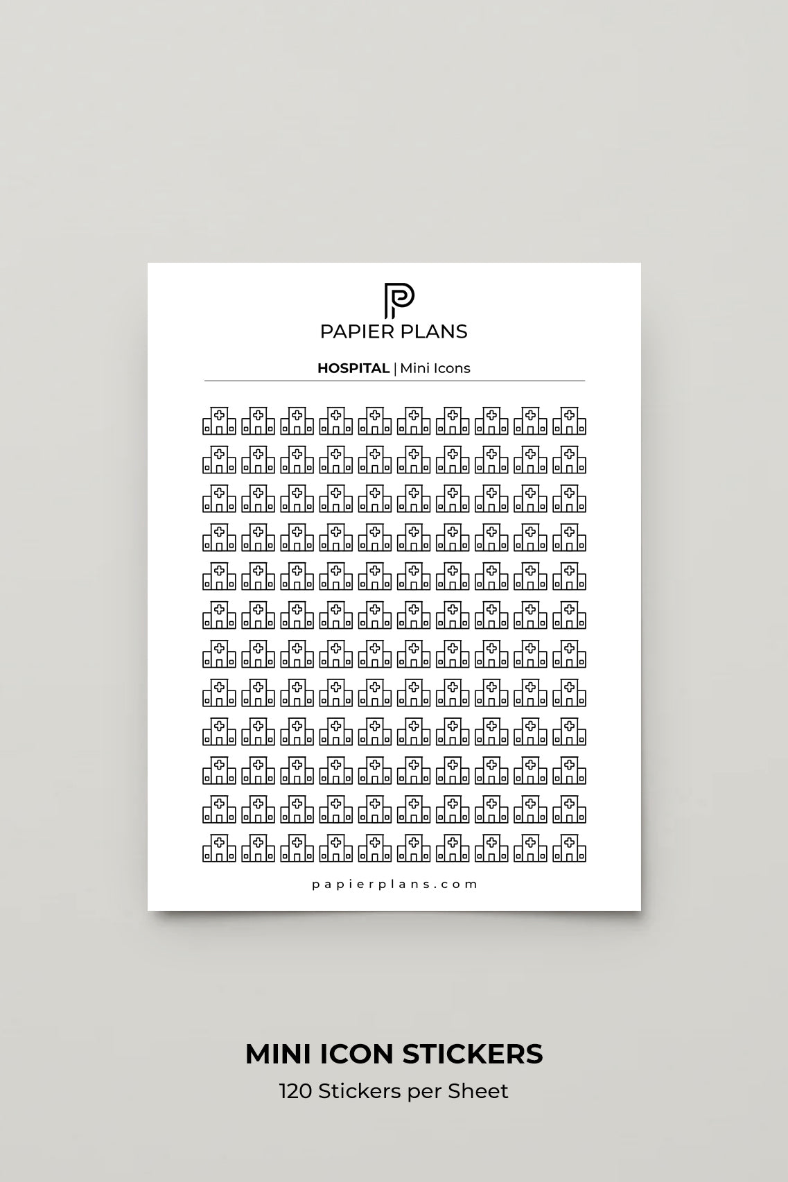 Mini Icons - Hospital