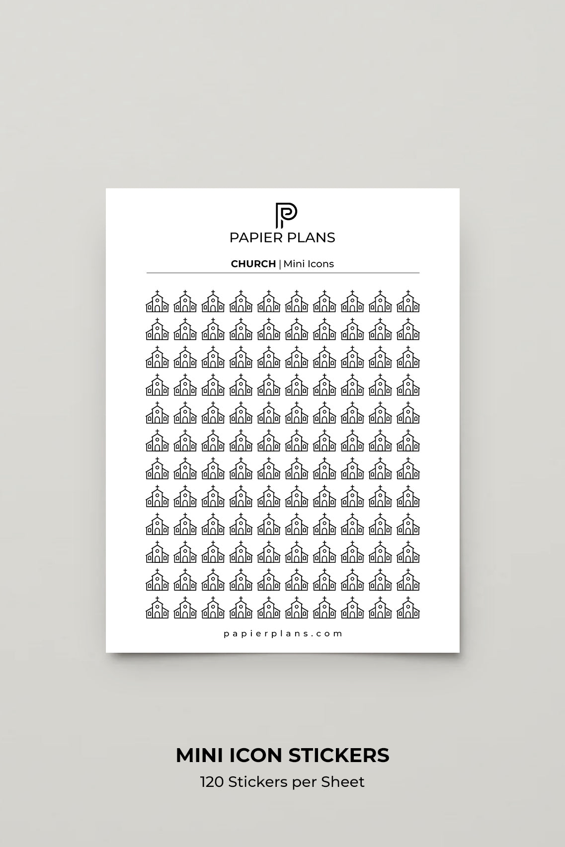 Mini Icons - Church