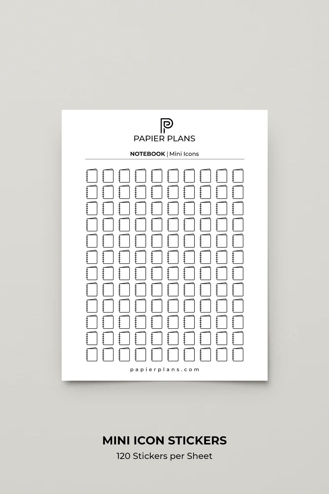Mini Icons - Notebook