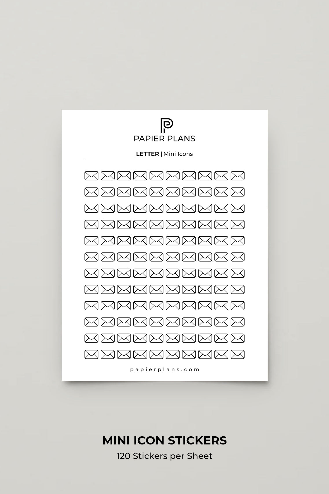Mini Icons - Letter