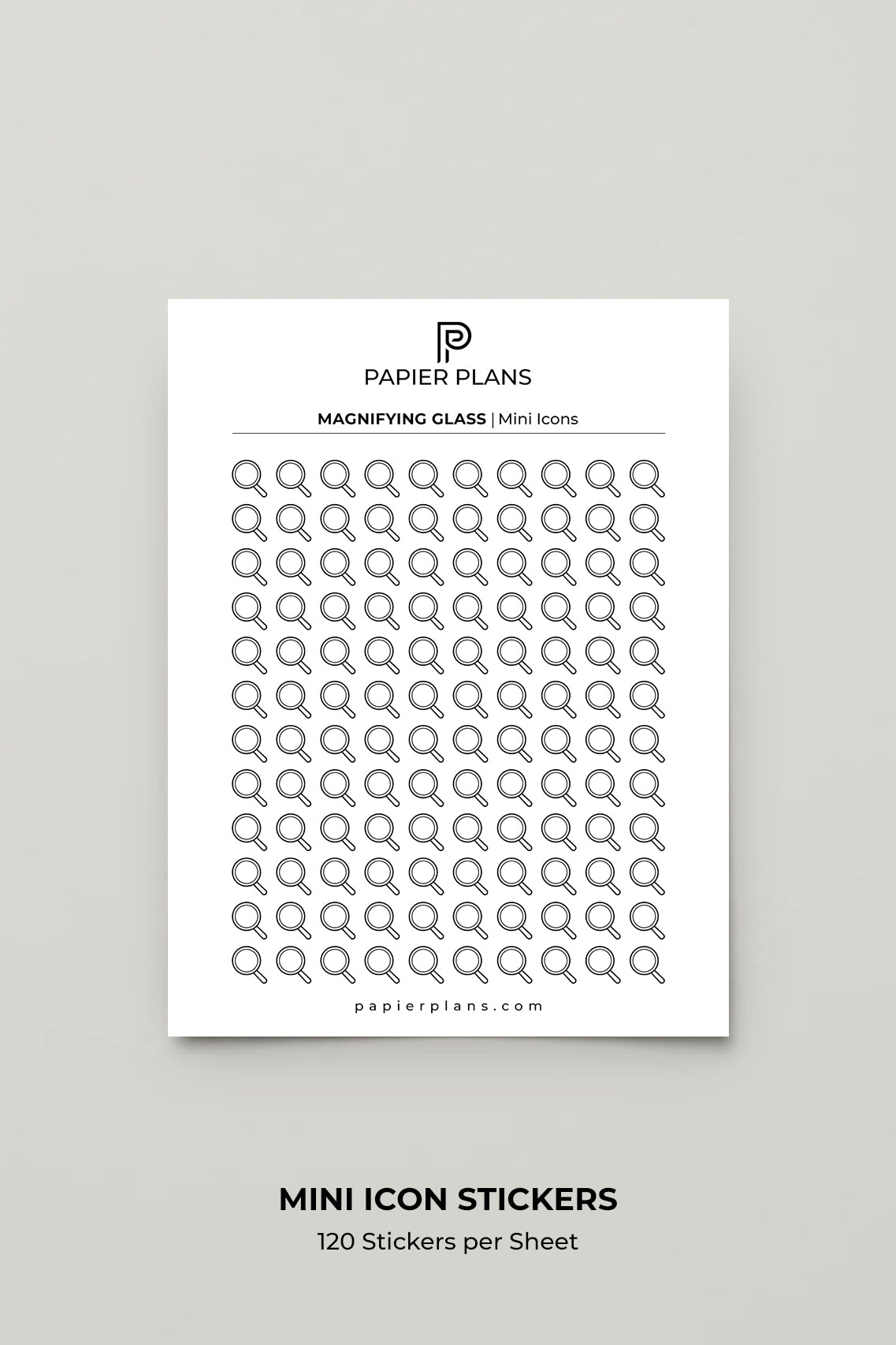 Mini Icons - Magnifying Glass