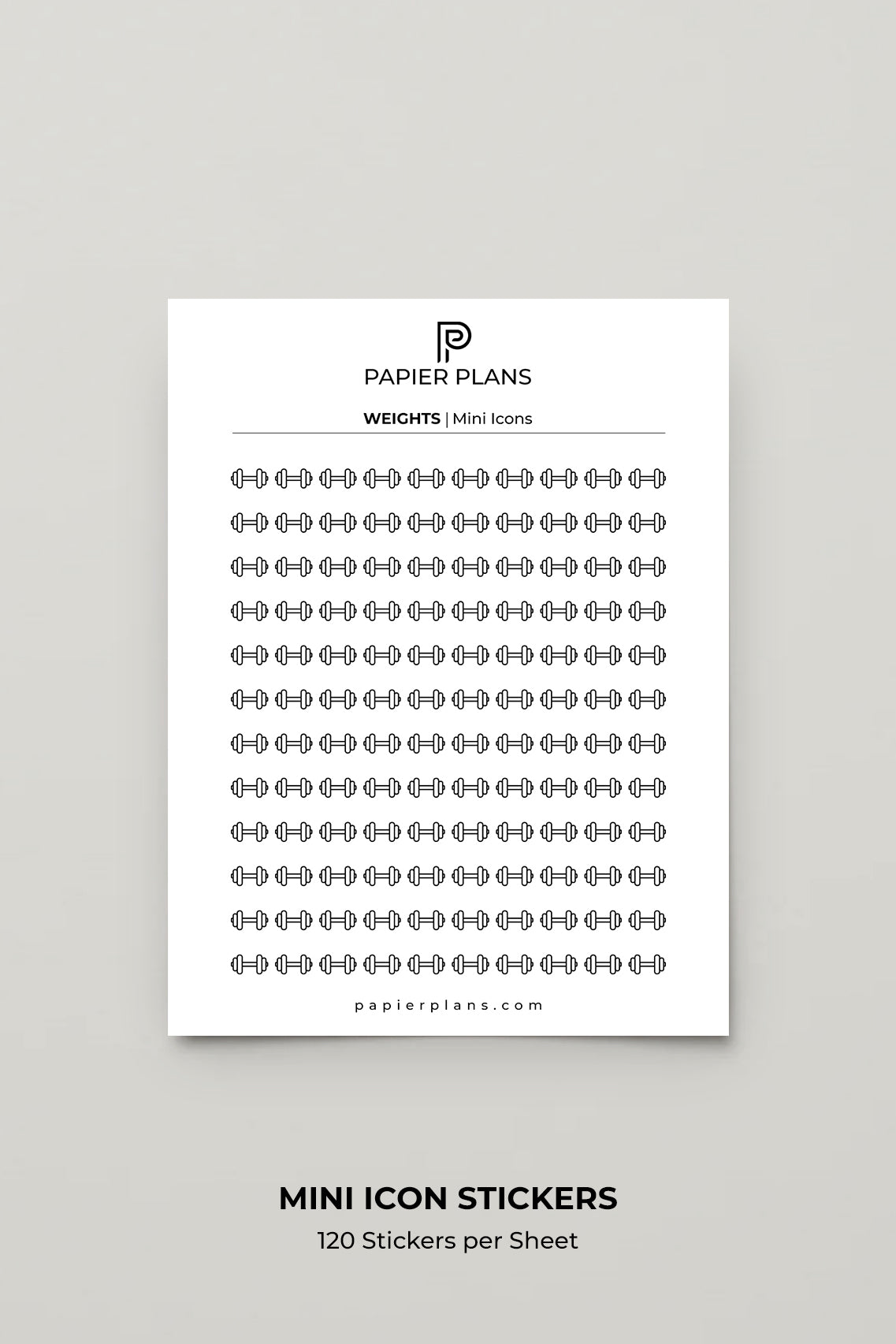 Mini Icons - Weights