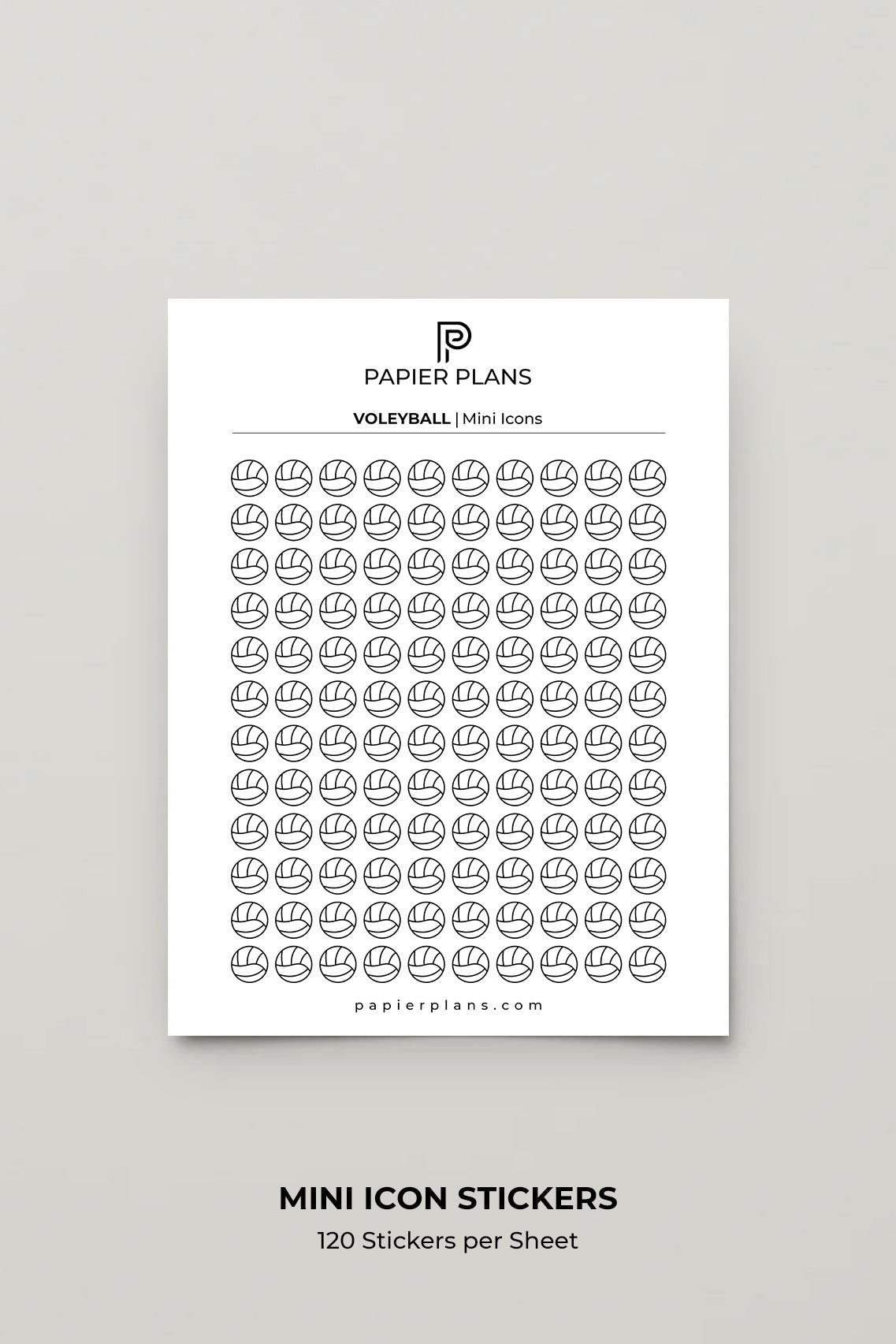Mini Icons - Voleyball