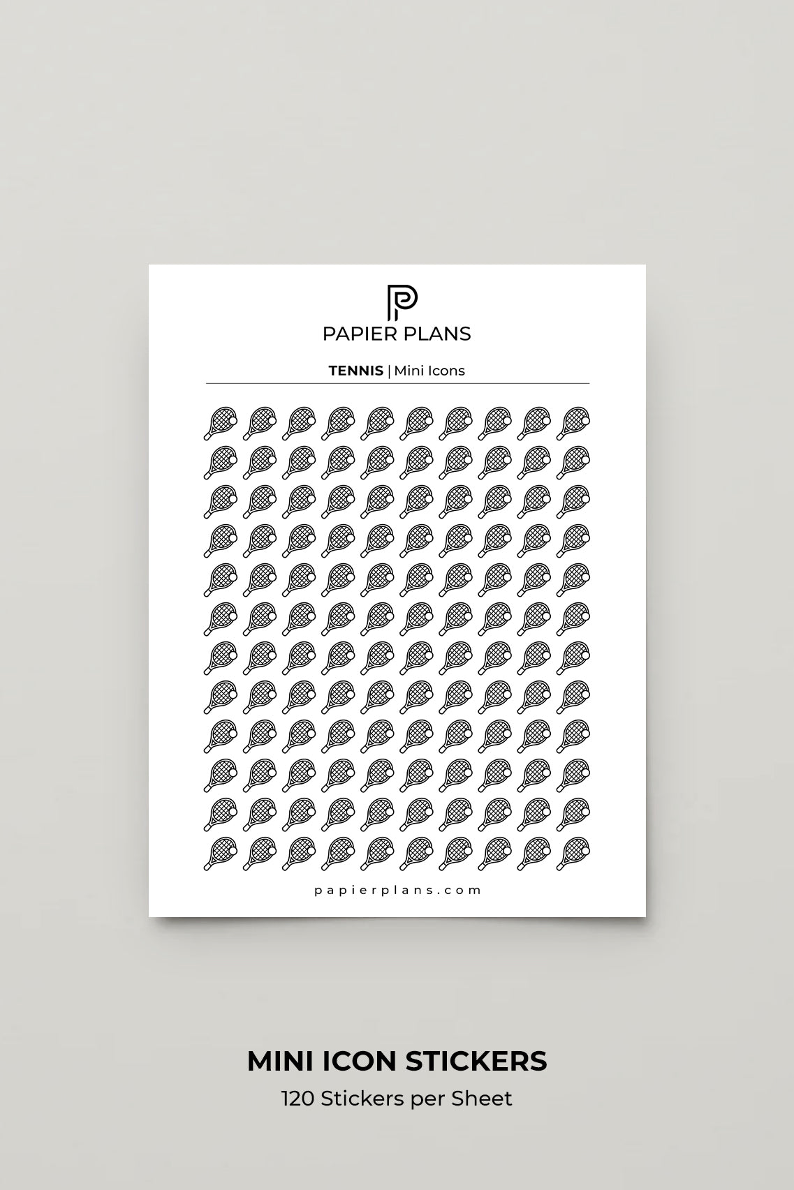 Mini Icons - Tennis