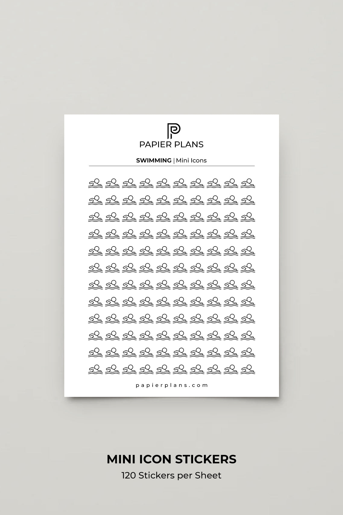 Mini Icons - Swimming