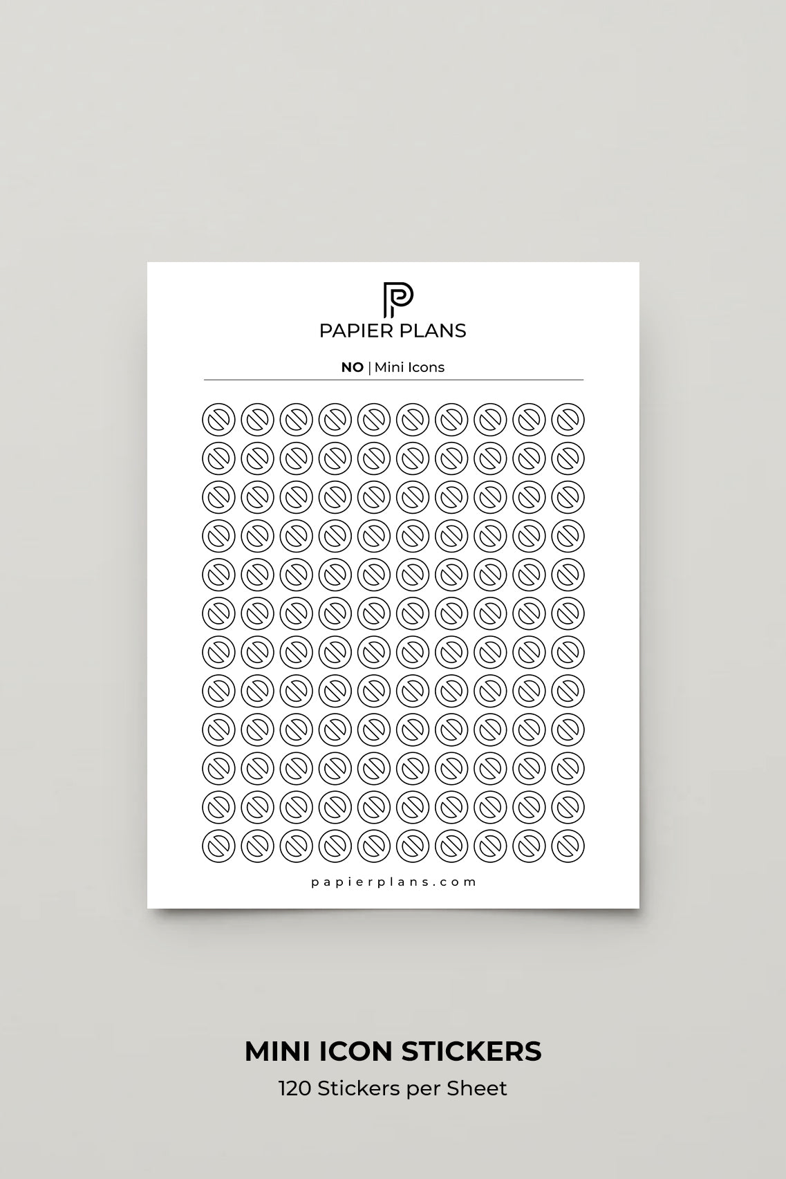 Mini Icons - No (Don't)