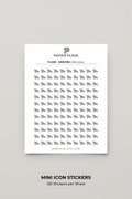 Mini Icons - Arriving Plane