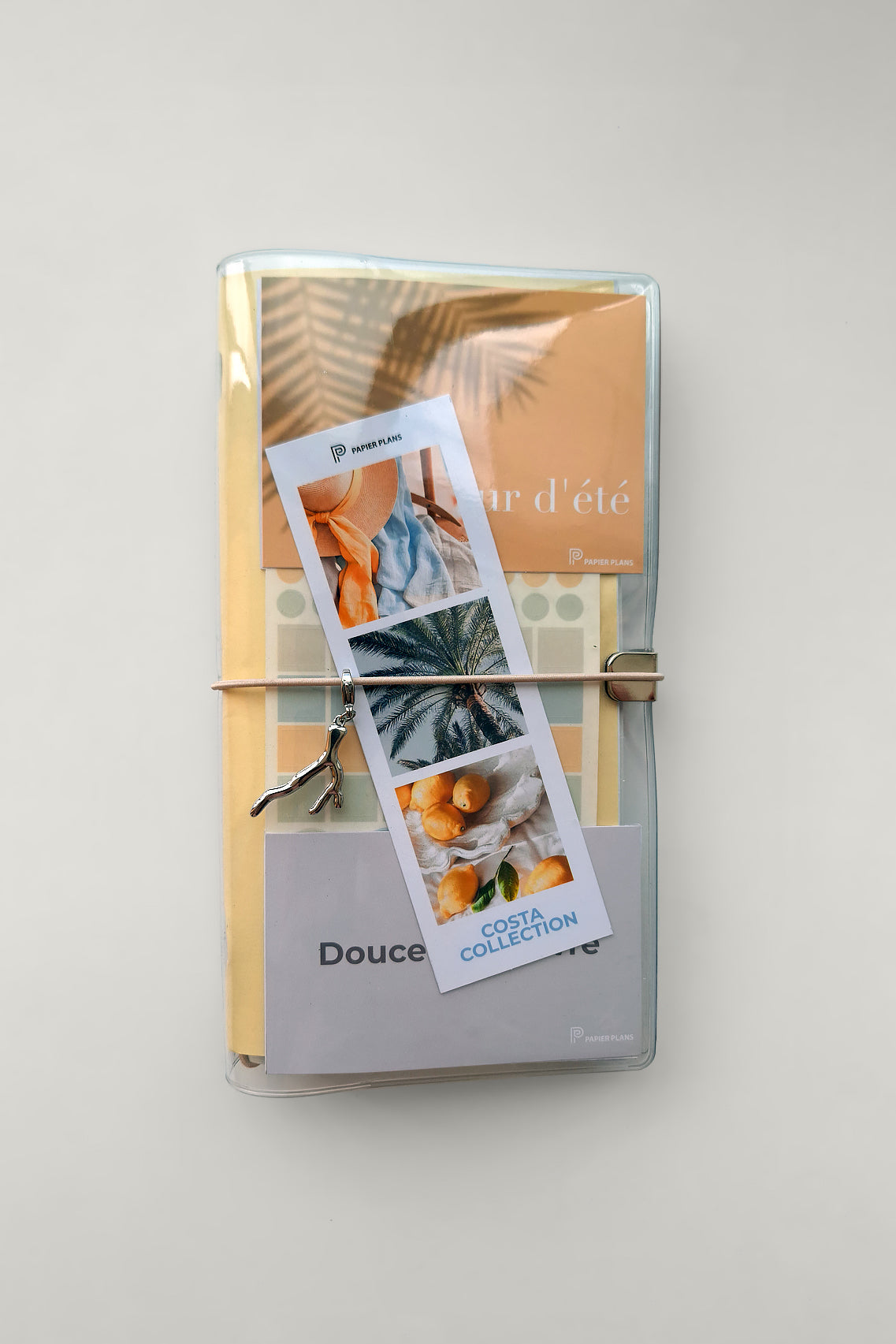 Travel Notebook Vinyl Clear Cover | A5 Slim