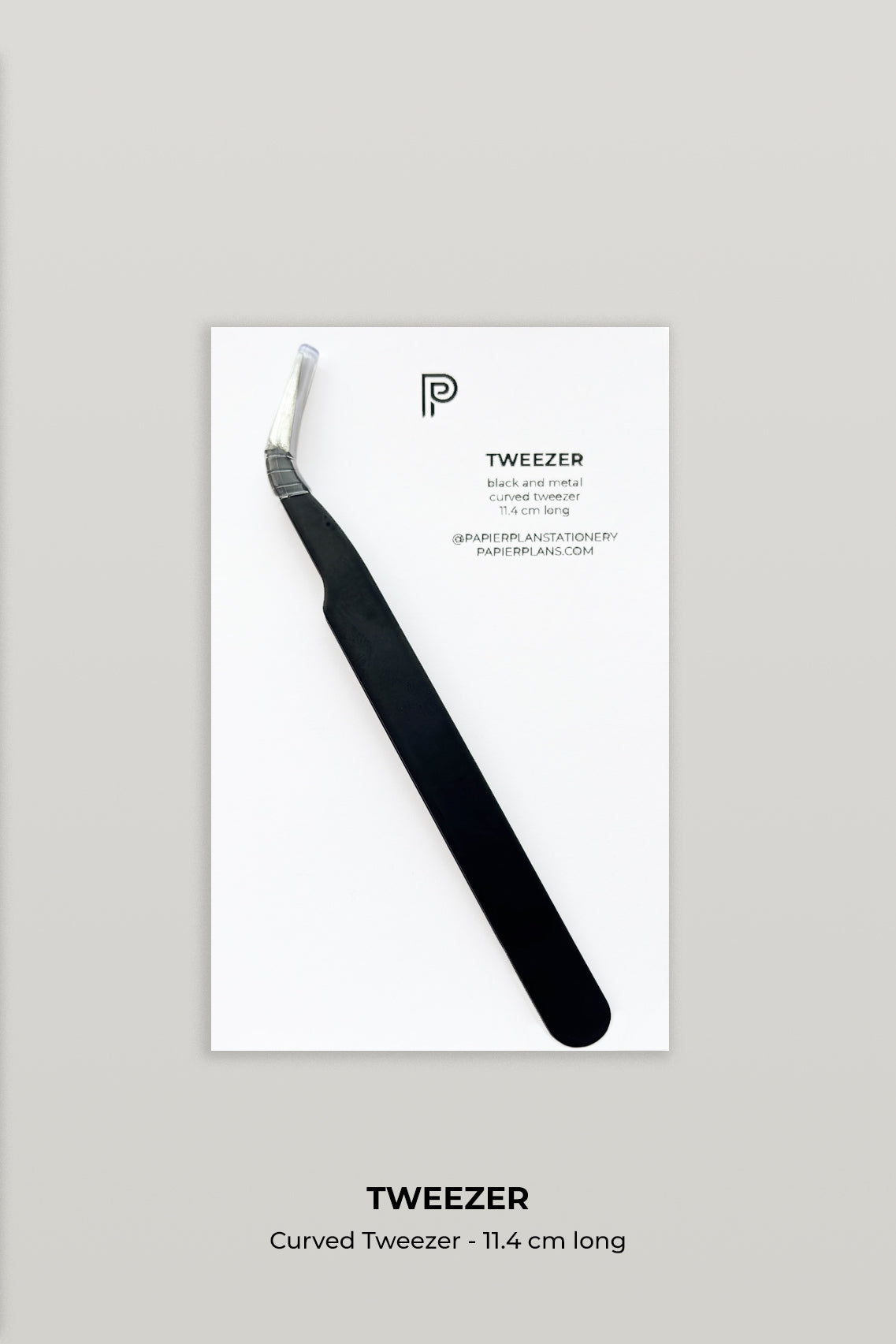Sticker tweezers