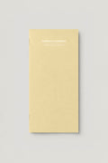 Travel Notebook - Monthly - Undated