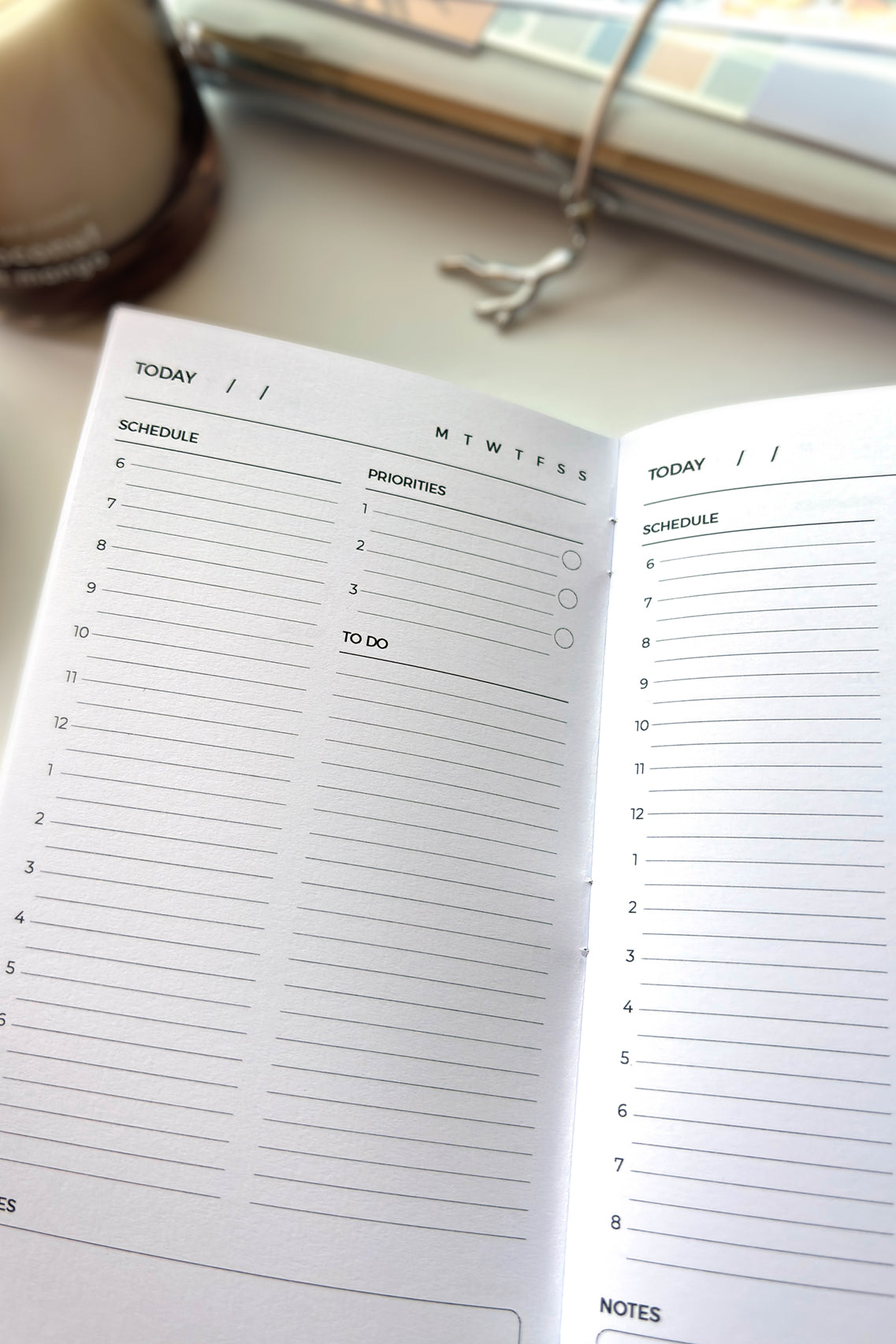 Travel Notebook - Daily - Undated