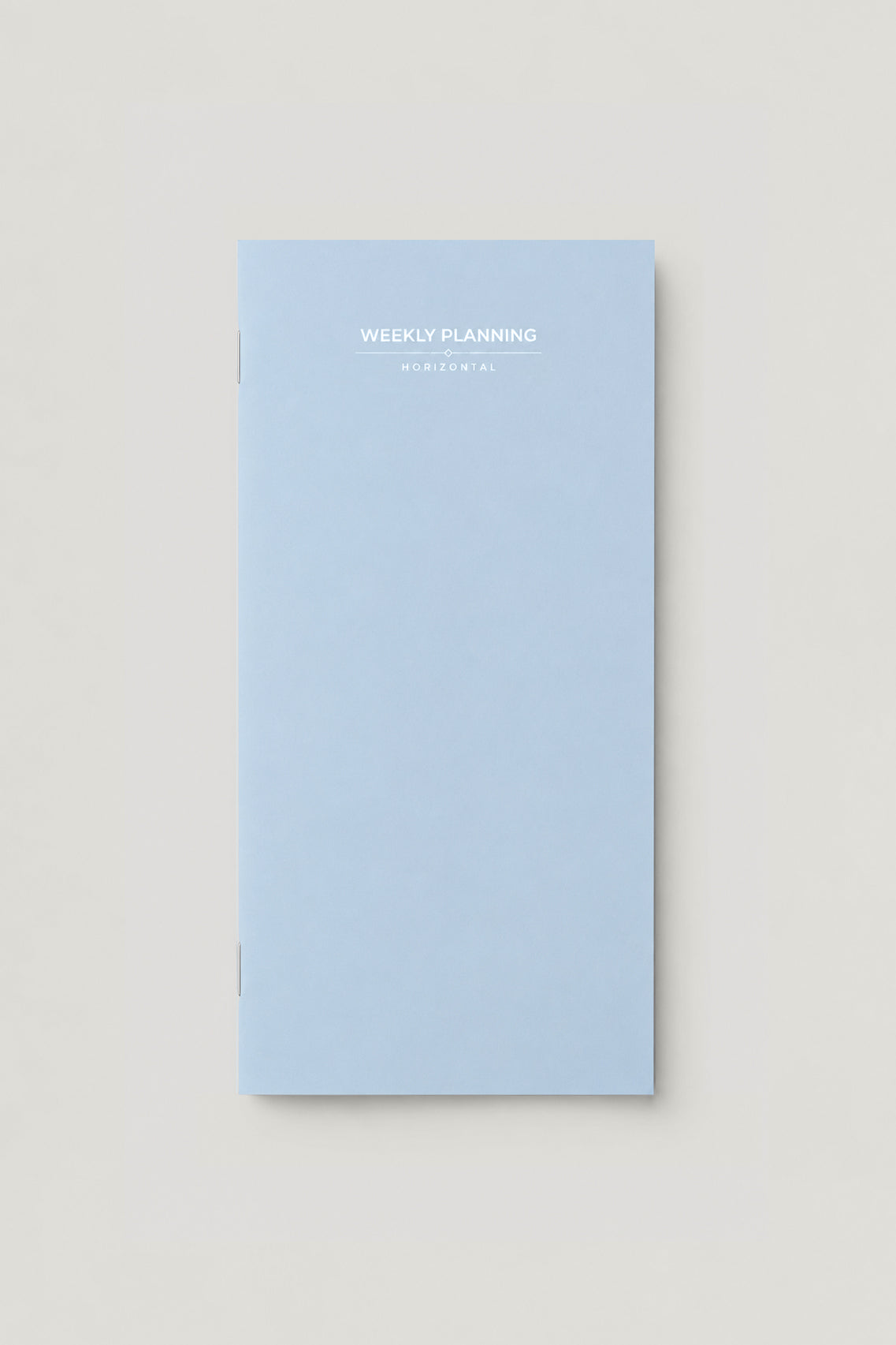 Travel Notebook - Weekly Horizontal - Undated