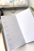 Travel Notebook - Weekly Horizontal - Undated